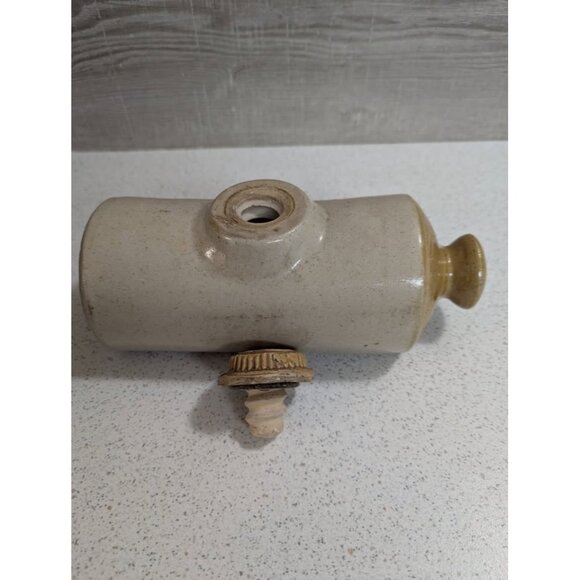 Small Unmarked Vintage Stone Bottle Warmer - Picture 2 of 10